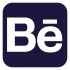 gallery/behance logo purple