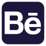 gallery/behance logo purple