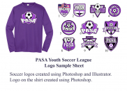 PASA Soccer Logo Sample Sheet